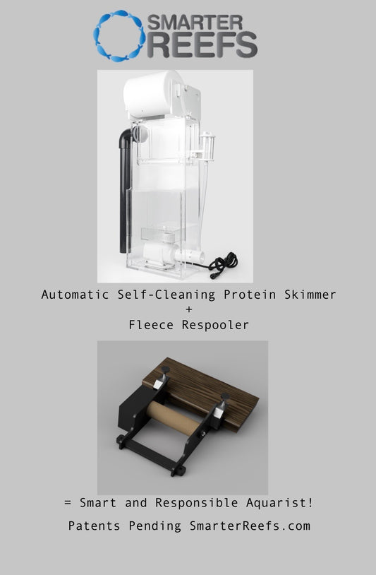 Self-Cleaning Protein Skimmer 150 with Refleece Fleece Respooler